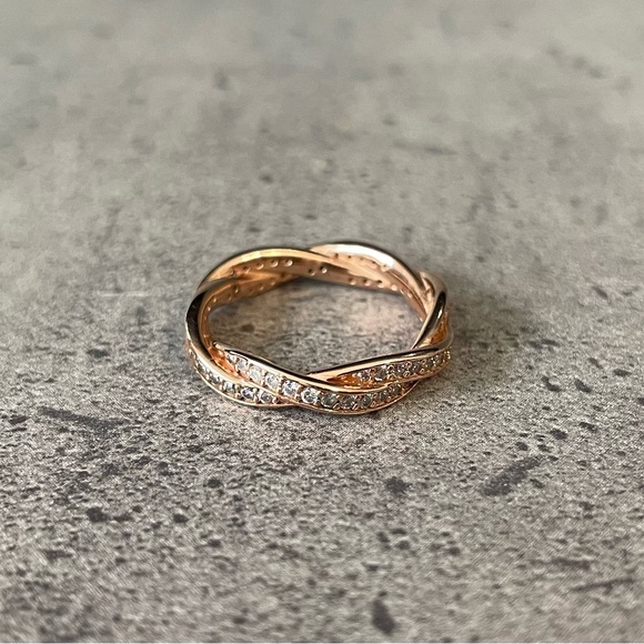 PANDORA SET OF 2 RINGS - Picture 3 of 5